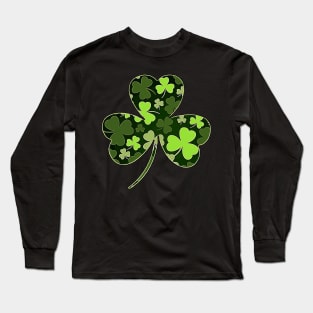 Happy Lucky Clovers Long Sleeve T-Shirt